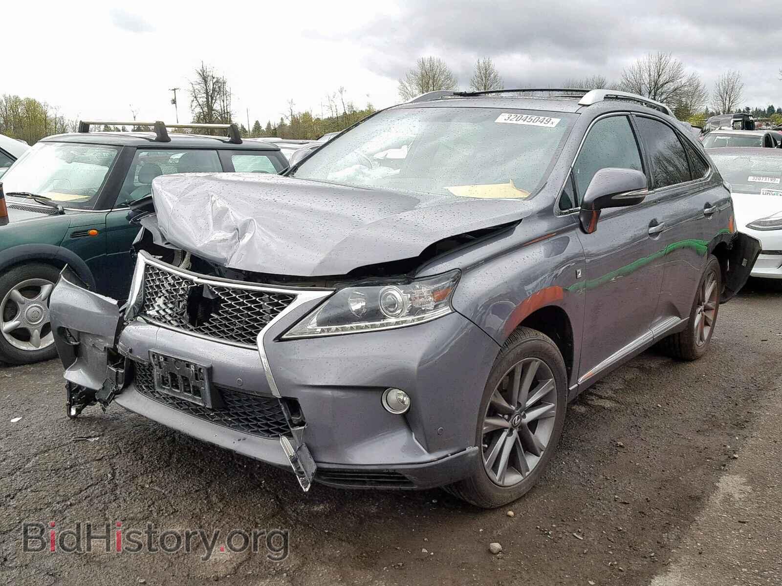 2013 LEXUS RX 350 - VIN: 2T2BK1BA3DC222294 - Фото 2