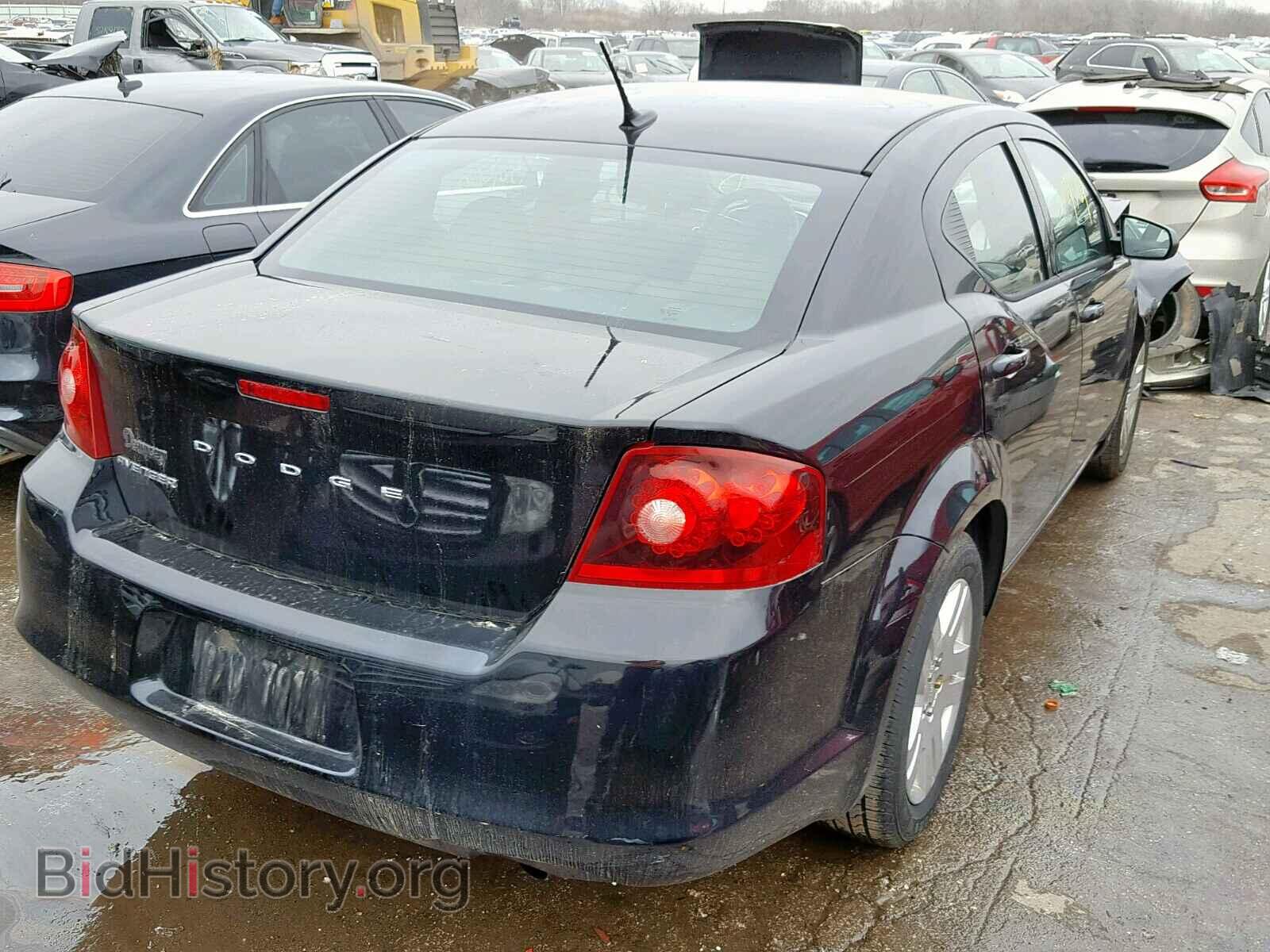 2012 DODGE AVENGER - VIN: 1C3CDZAB1CN142522 - Фото 4
