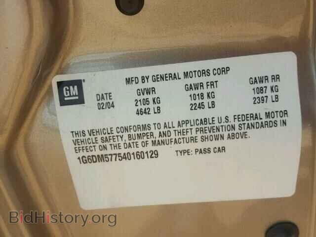 2004 CADILLAC CTS - VIN: 1G6DM577540160129 - Фото 10
