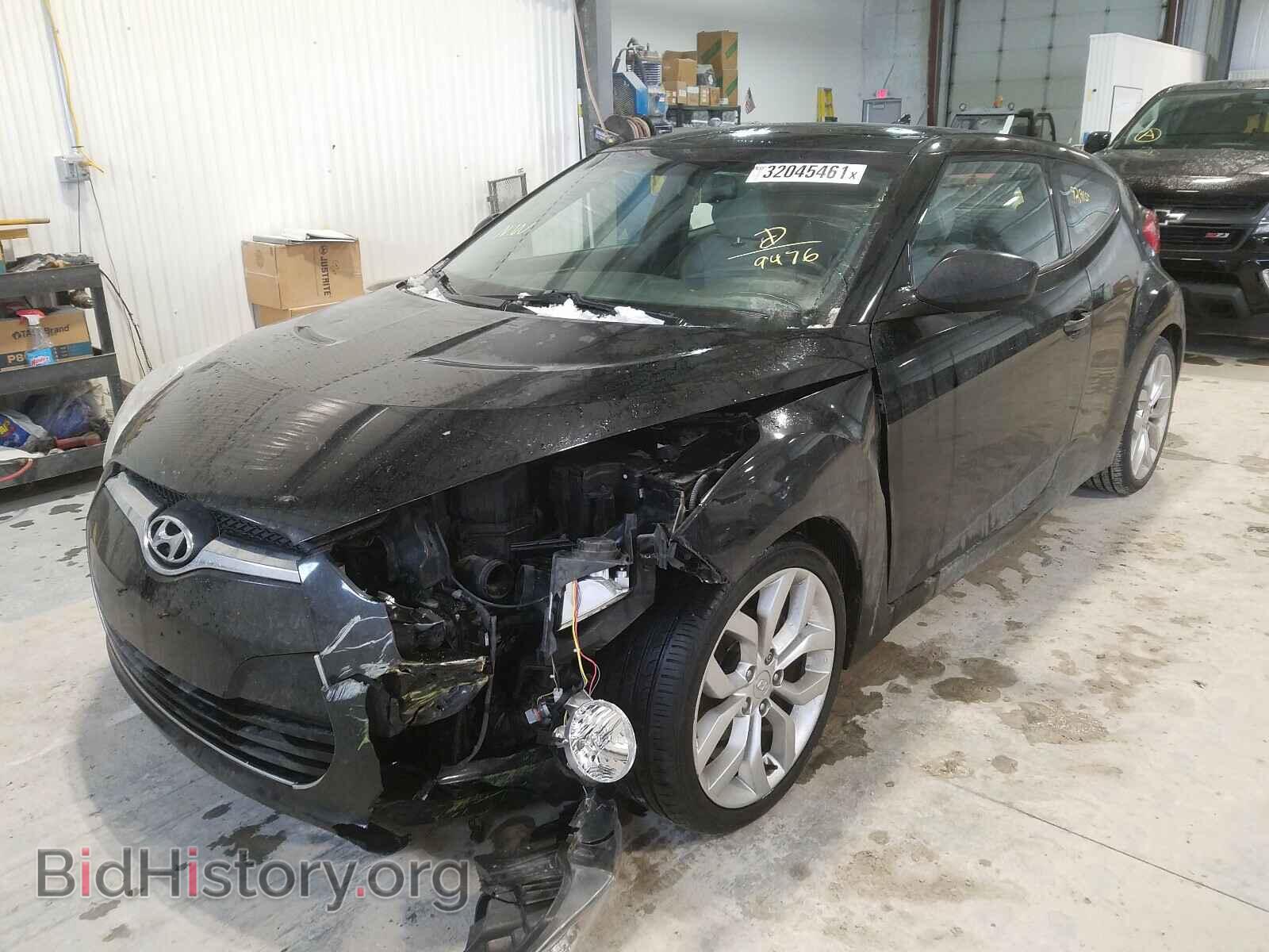 2012 HYUNDAI VELOSTER - VIN: KMHTC6AD3CU029476 - Фото 2