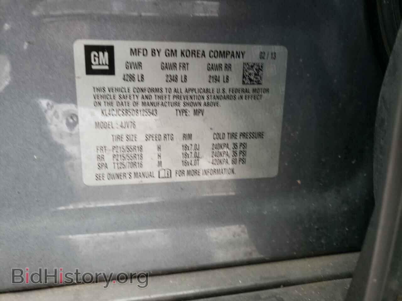 2013 BUICK ENCORE - VIN: KL4CJCSB5DB125543 - Photo 10