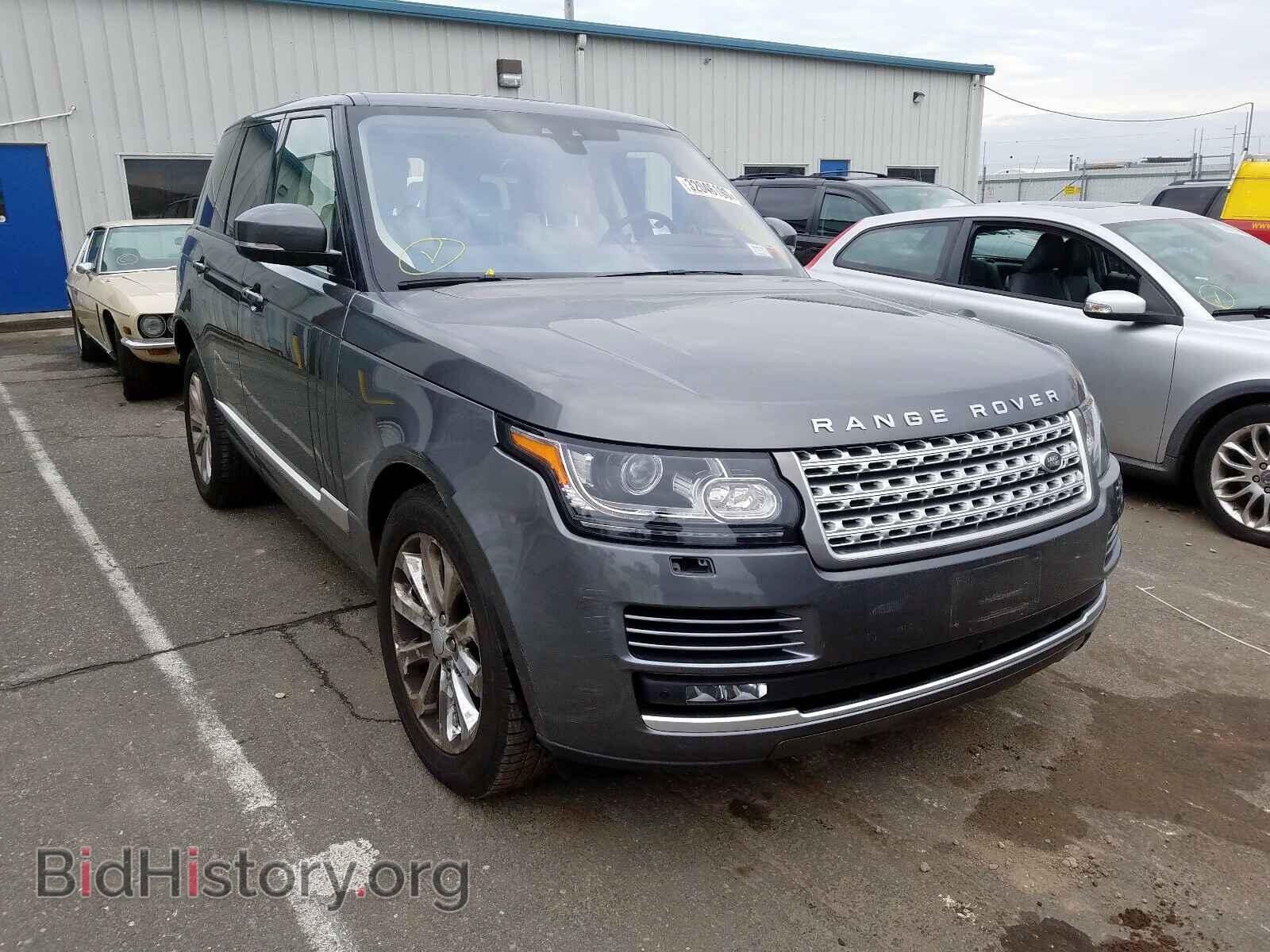 Фотография SALGS2FV7HA330191 - LAND ROVER RANGEROVER 2017