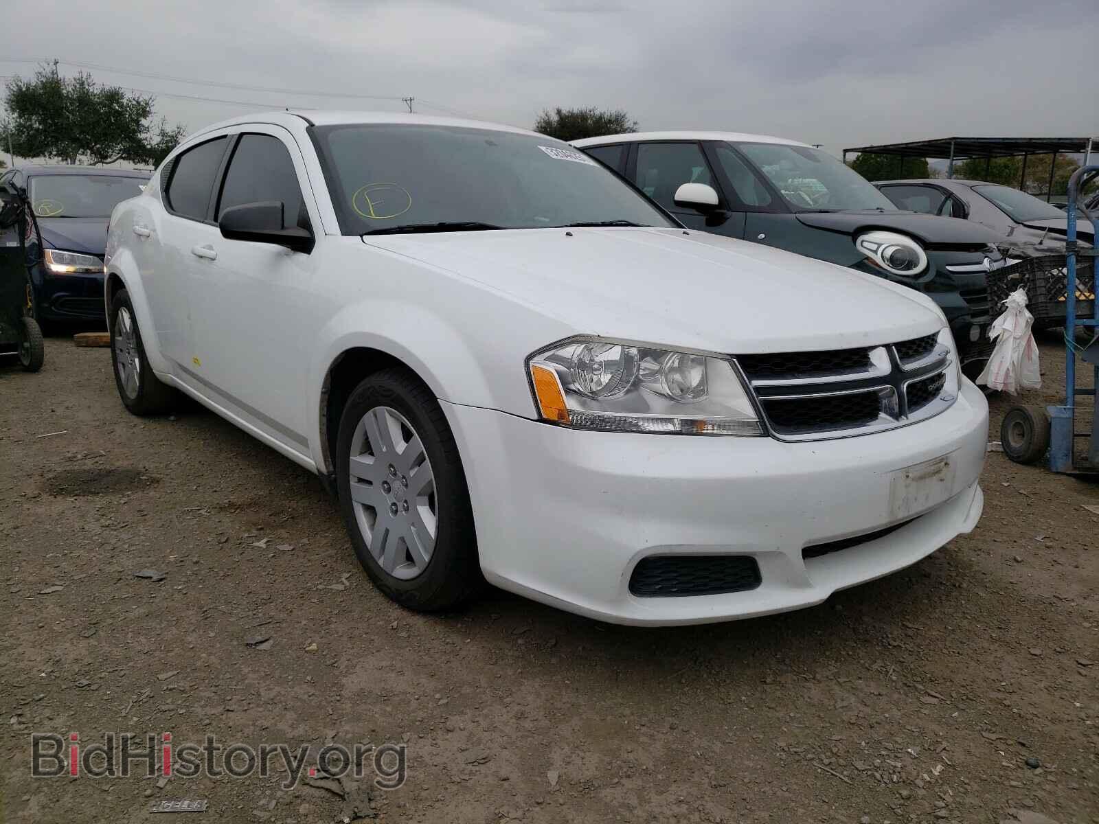 Фотография 1C3CDZAG4DN751200 - DODGE AVENGER 2013