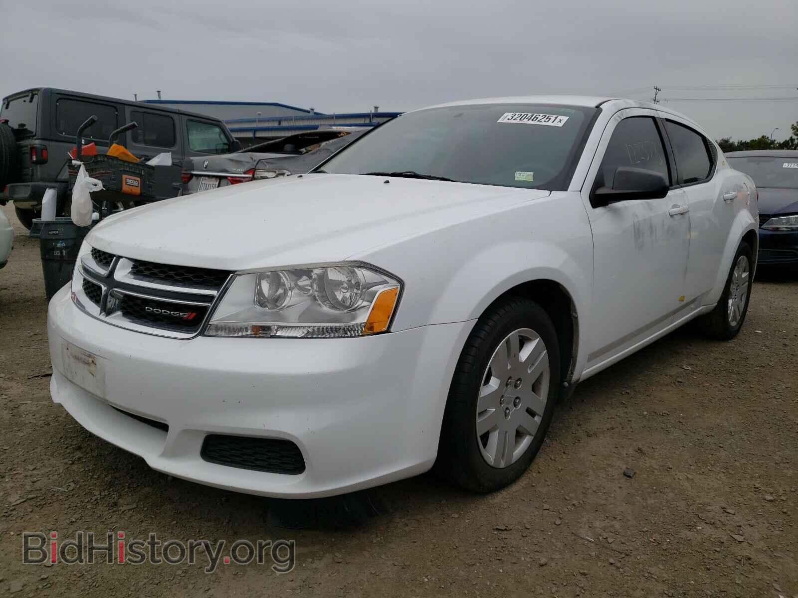 2013 DODGE AVENGER - VIN: 1C3CDZAG4DN751200 - Фото 2
