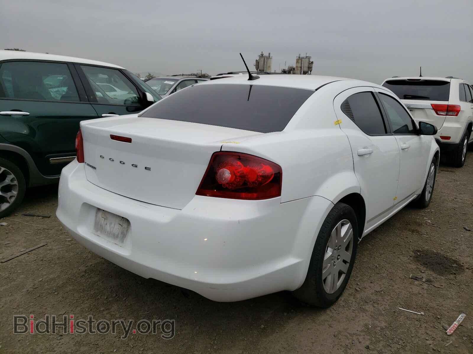2013 DODGE AVENGER - VIN: 1C3CDZAG4DN751200 - Фото 4