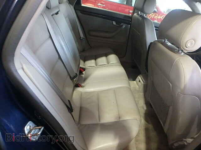 2005 AUDI A4 - VIN: WAULC68E55A010254 - Фото 6