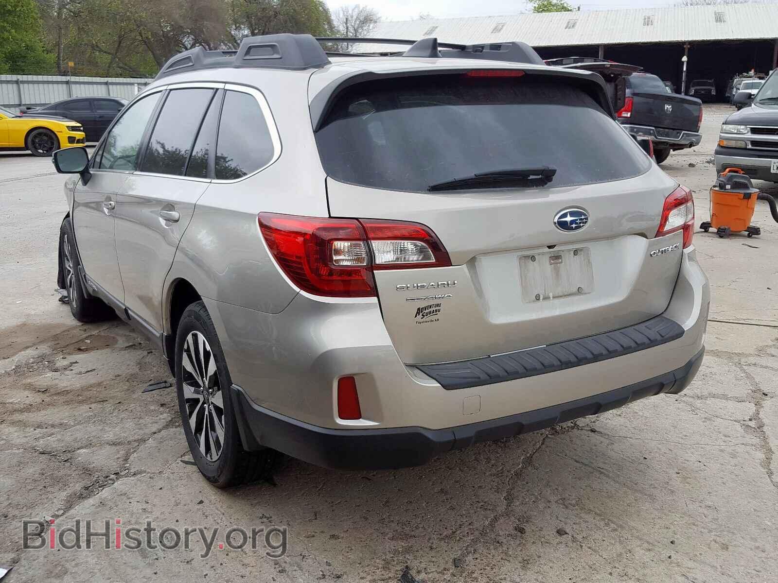 2016 SUBARU OUTBACK - VIN: 4S4BSBNC9G3262167 - Фото 3