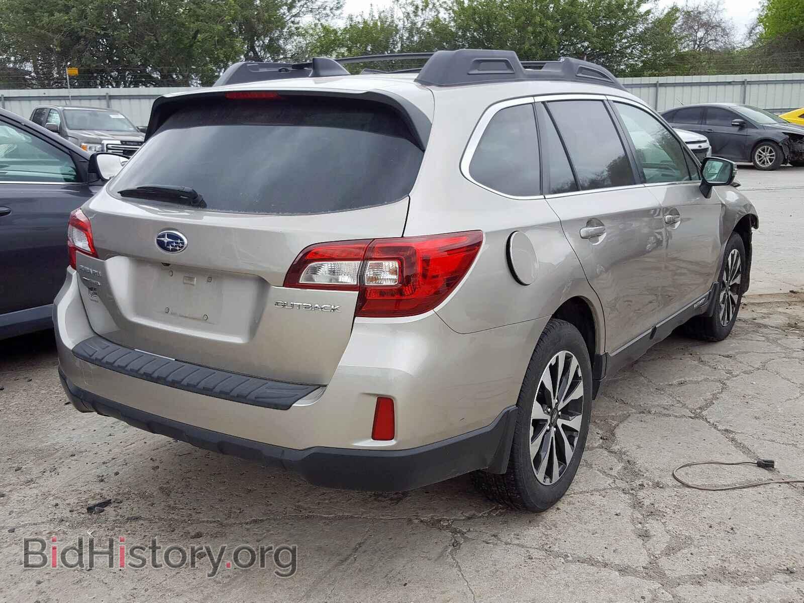2016 SUBARU OUTBACK - VIN: 4S4BSBNC9G3262167 - Фото 4