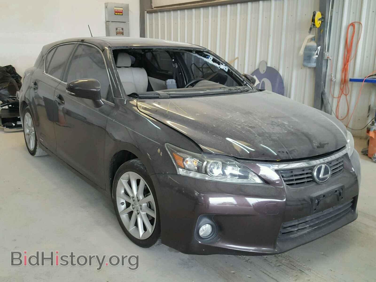 Photo JTHKD5BH6B2031952 - LEXUS CT 200 2011