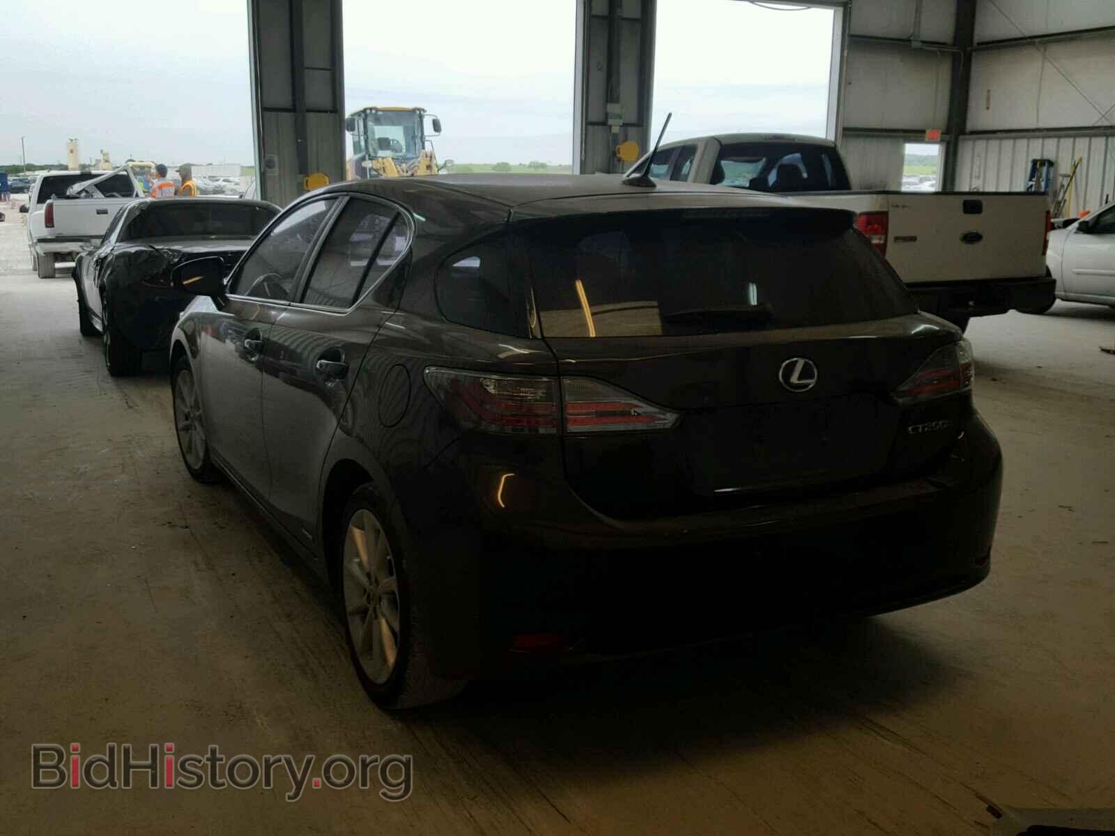 2011 LEXUS CT 200 - VIN: JTHKD5BH6B2031952 - Фото 3