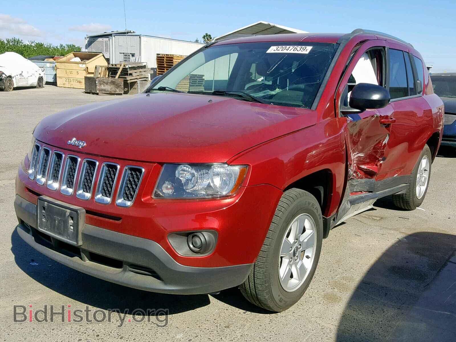 2014 JEEP COMPASS SP - VIN: 1C4NJCBA2ED832627 - Фото 2