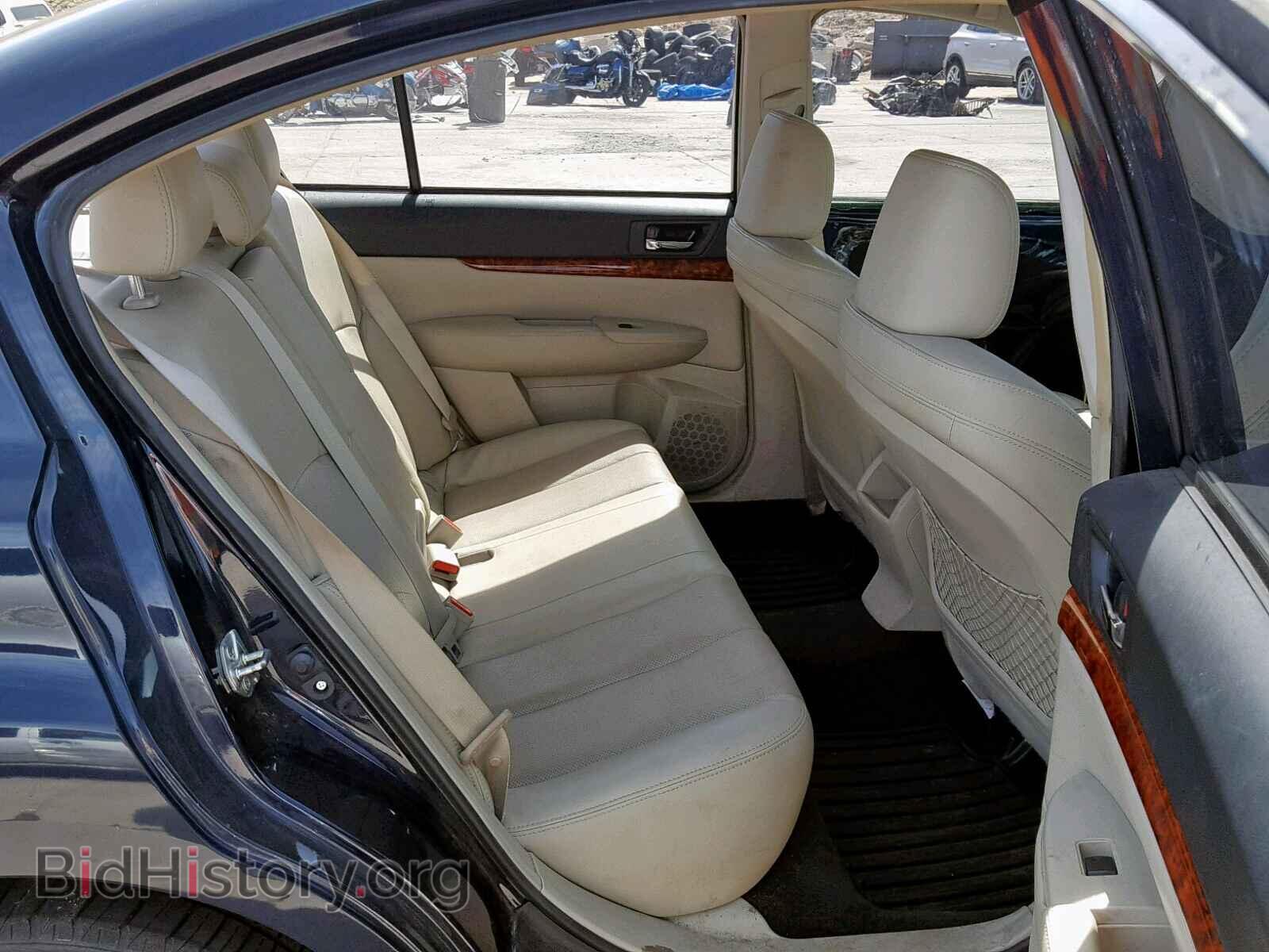 2012 SUBARU LEGACY - VIN: 4S3BMBK69C3041160 - Фото 6