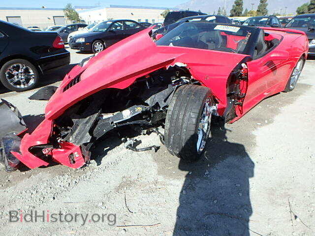 2014 CHEVROLET CORVETTE - VIN: 1G1YD3D76E5116869 - Фото 2