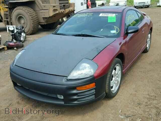 2001 MITSUBISHI ECLIPSE - VIN: 4A3AC84H71E129767 - Photo 2