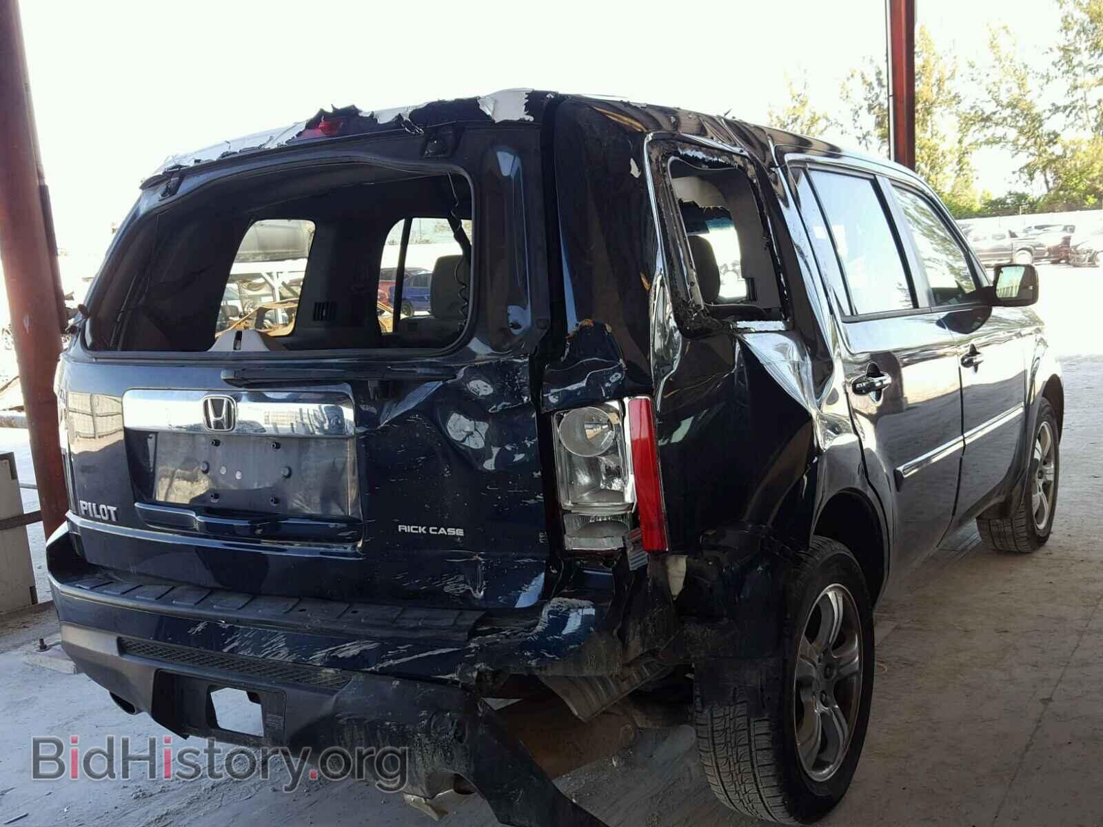 2012 HONDA PILOT - VIN: 5FNYF3H44CB040016 - Фото 4