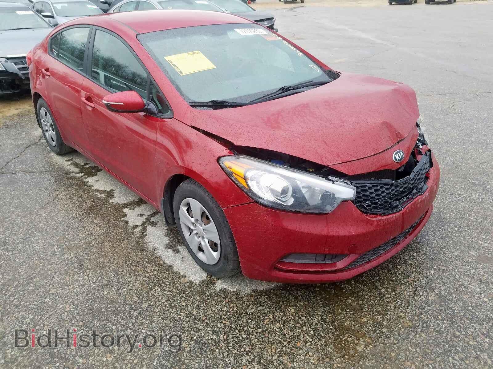 Фотография KNAFX4A64F5313139 - KIA FORTE 2015