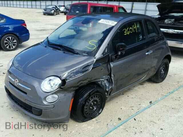 2013 FIAT 500 - VIN: 3C3CFFAR3DT684499 - Фото 2