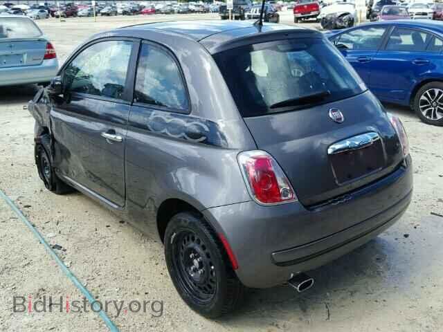 2013 FIAT 500 - VIN: 3C3CFFAR3DT684499 - Фото 3