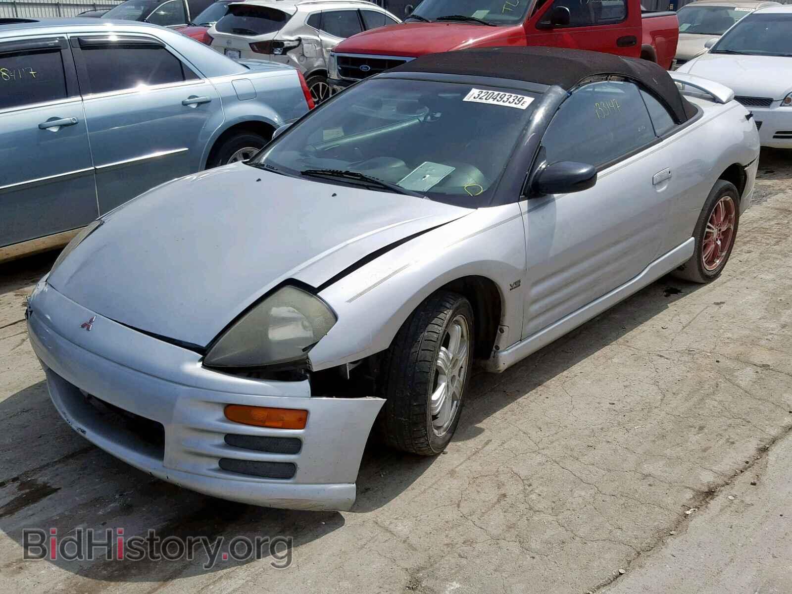 2001 MITSUBISHI ECLIPSE - VIN: 4A3AE85H21E161129 - Photo 2