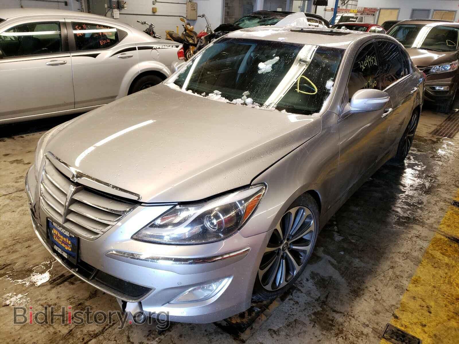2012 HYUNDAI GENESIS - VIN: KMHGC4DHXCU164944 - Фото 2