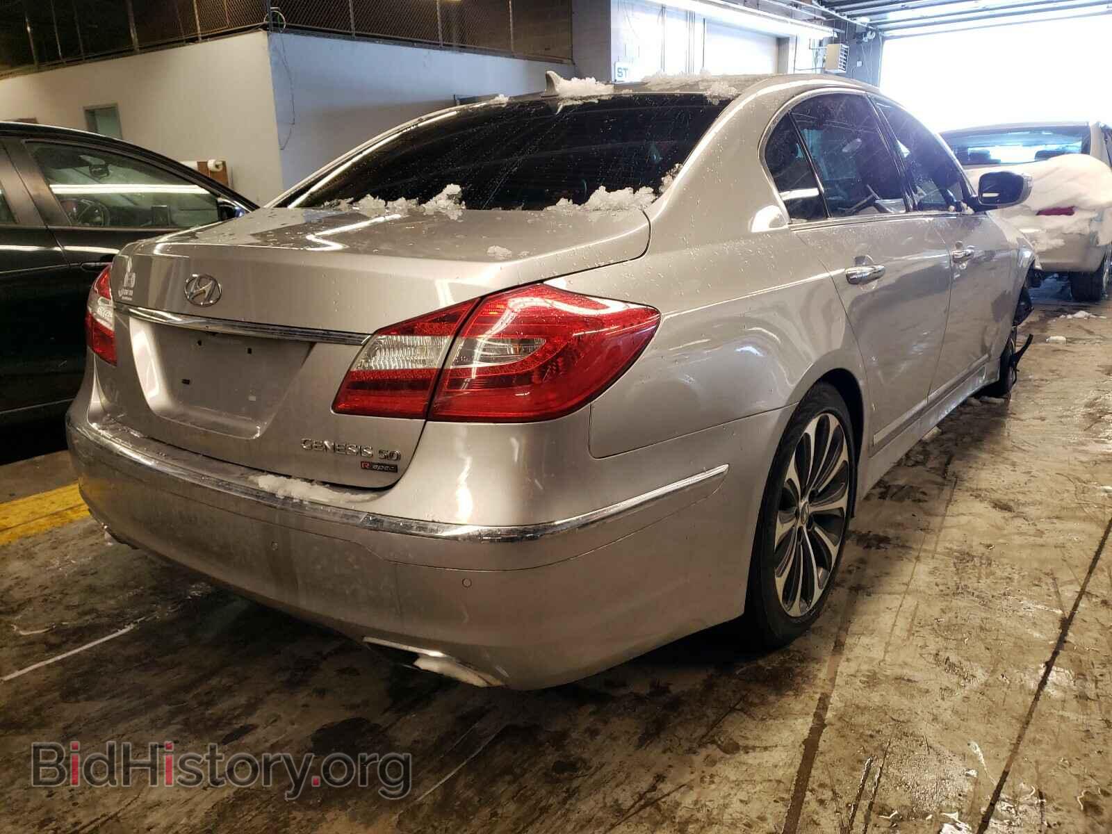2012 HYUNDAI GENESIS - VIN: KMHGC4DHXCU164944 - Фото 4