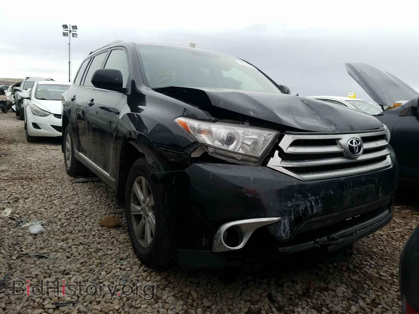 Photo 5TDBK3EHXCS103270 - TOYOTA HIGHLANDER 2012