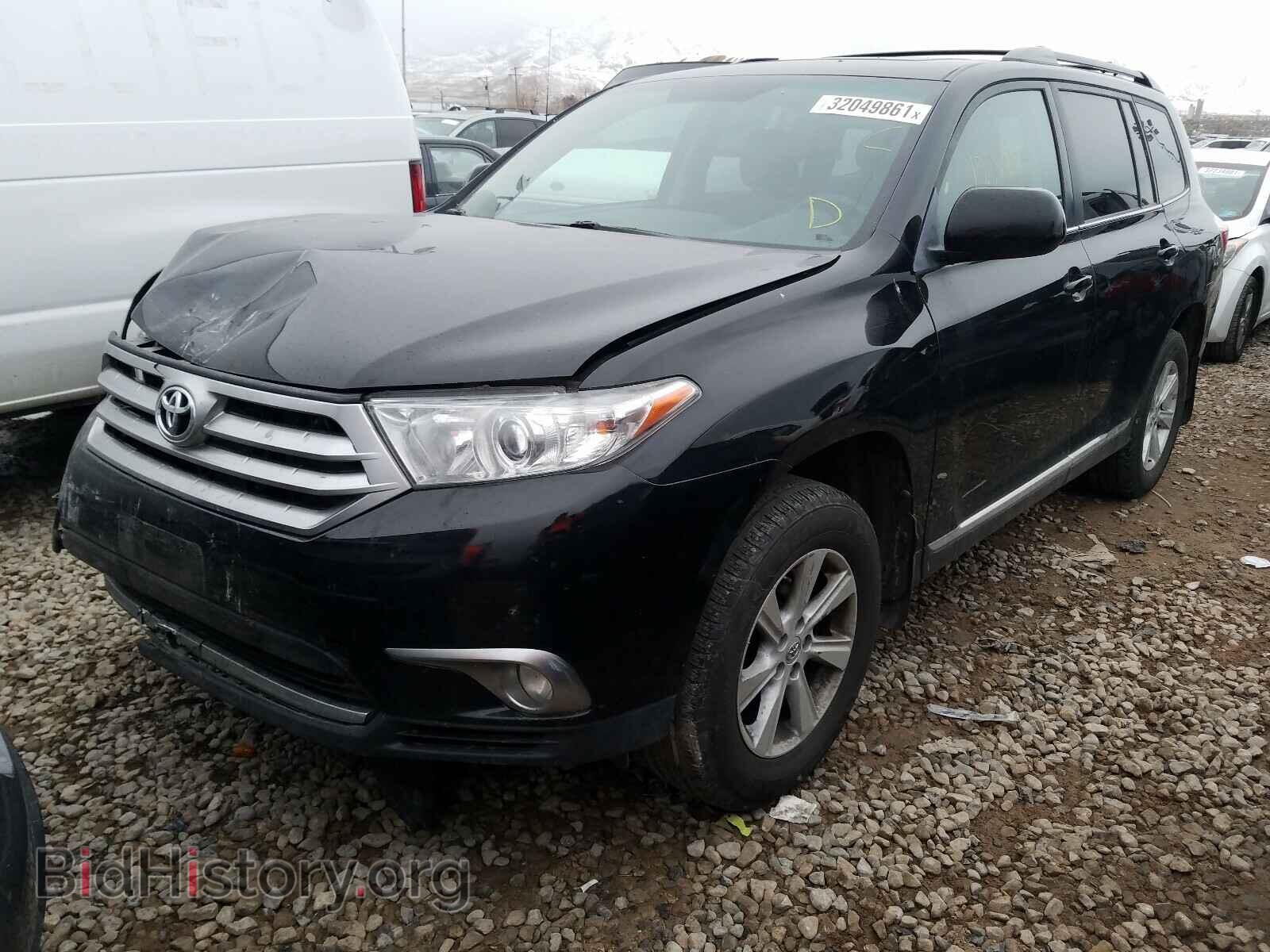 2012 TOYOTA HIGHLANDER - VIN: 5TDBK3EHXCS103270 - Фото 2