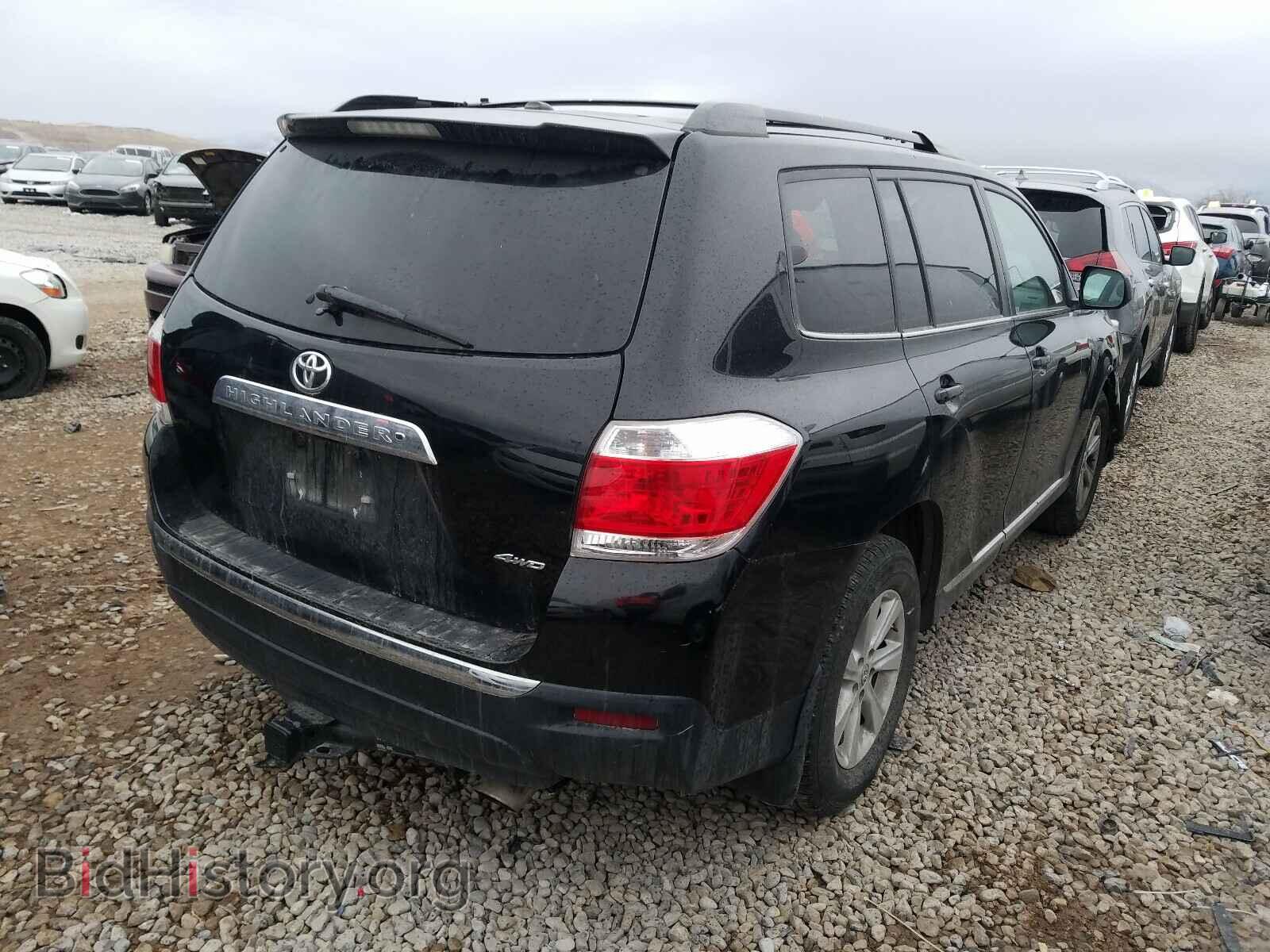 2012 TOYOTA HIGHLANDER - VIN: 5TDBK3EHXCS103270 - Фото 4