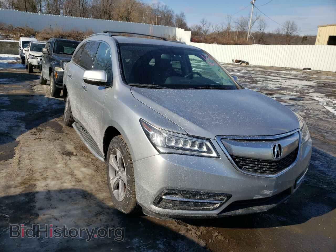 Фотография 5FRYD4H28EB003322 - ACURA MDX 2014