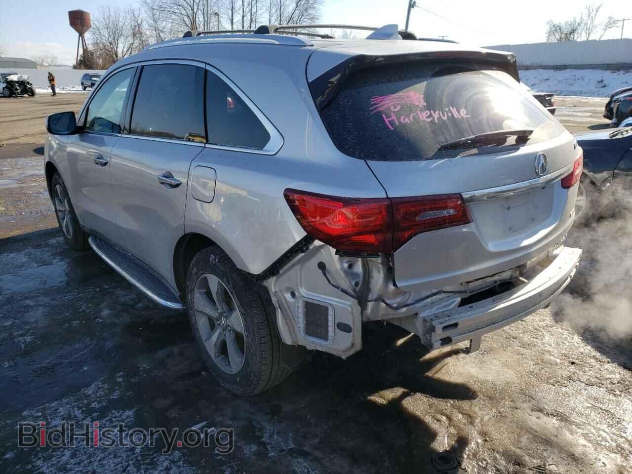 2014 ACURA MDX - VIN: 5FRYD4H28EB003322 - Фото 3