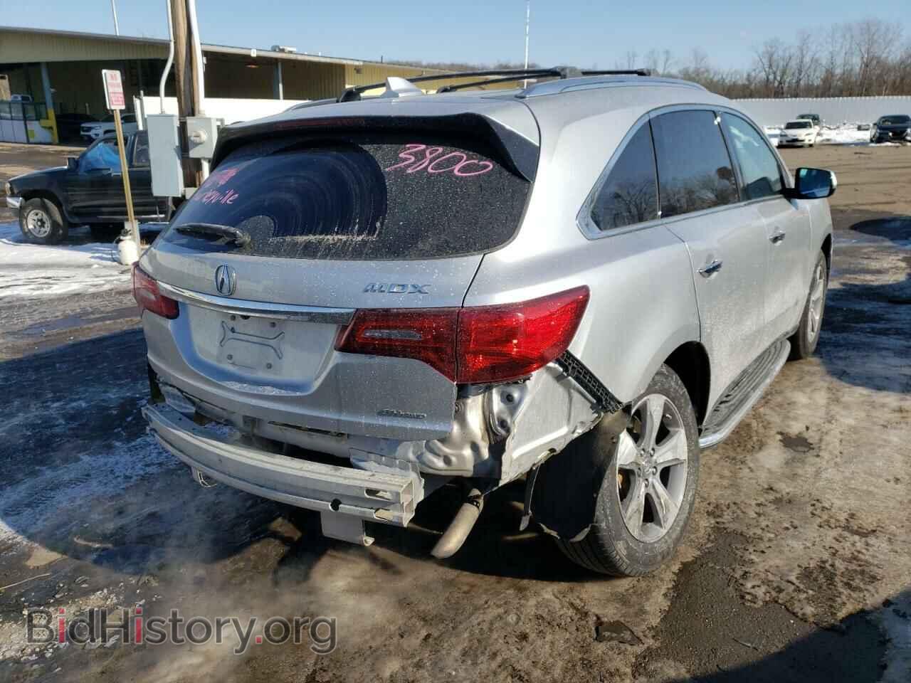 2014 ACURA MDX - VIN: 5FRYD4H28EB003322 - Фото 4