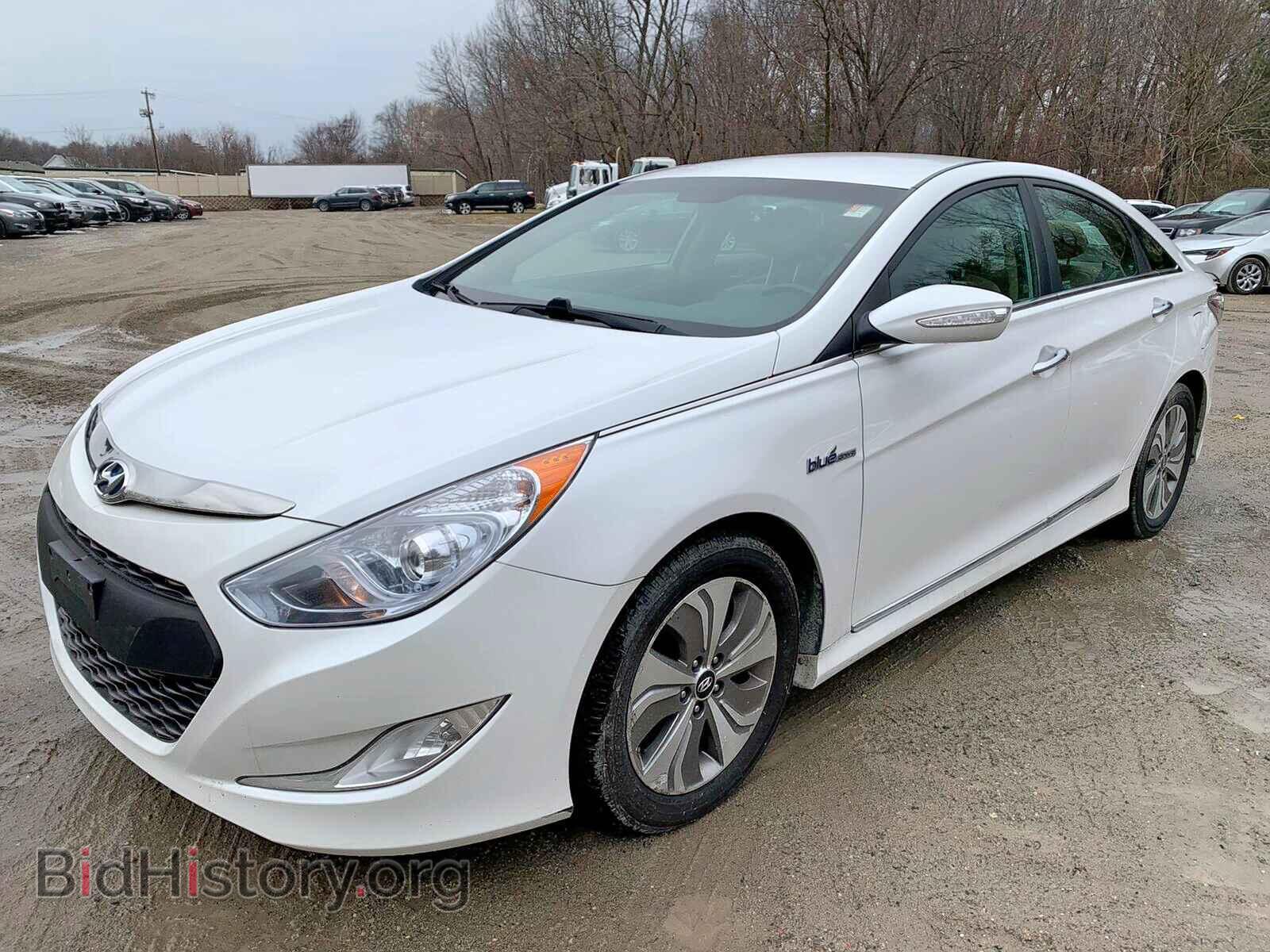 2014 HYUNDAI SONATA - VIN: KMHEC4A45EA112330 - Фото 2