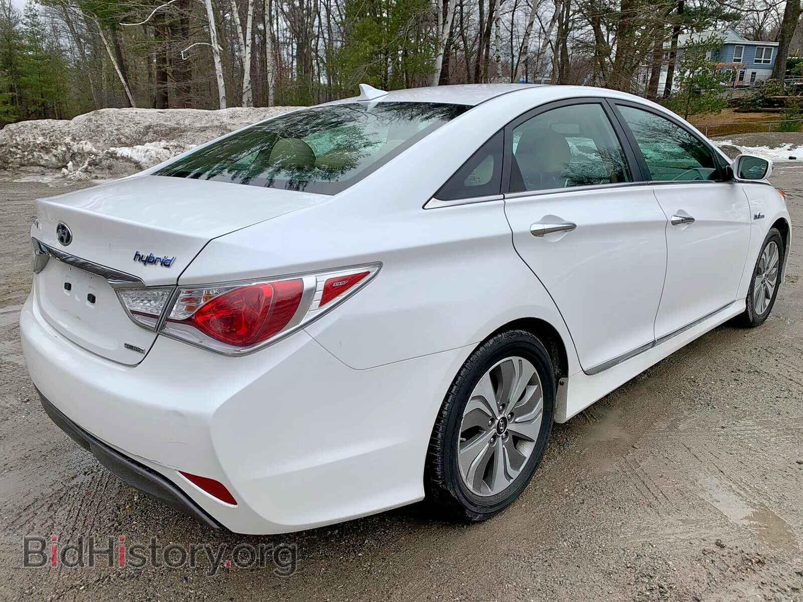 2014 HYUNDAI SONATA - VIN: KMHEC4A45EA112330 - Фото 4