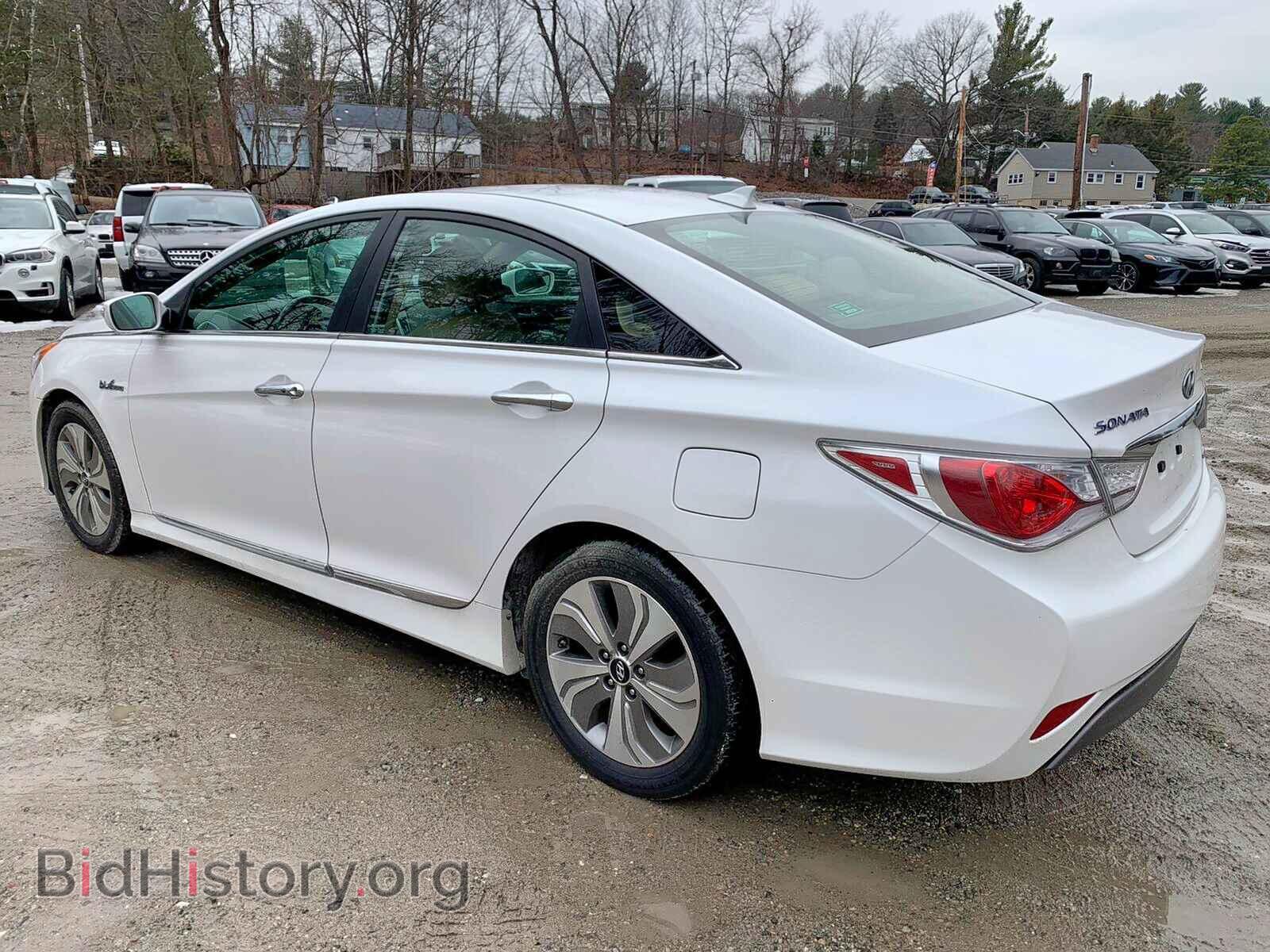 2014 HYUNDAI SONATA - VIN: KMHEC4A45EA112330 - Фото 5