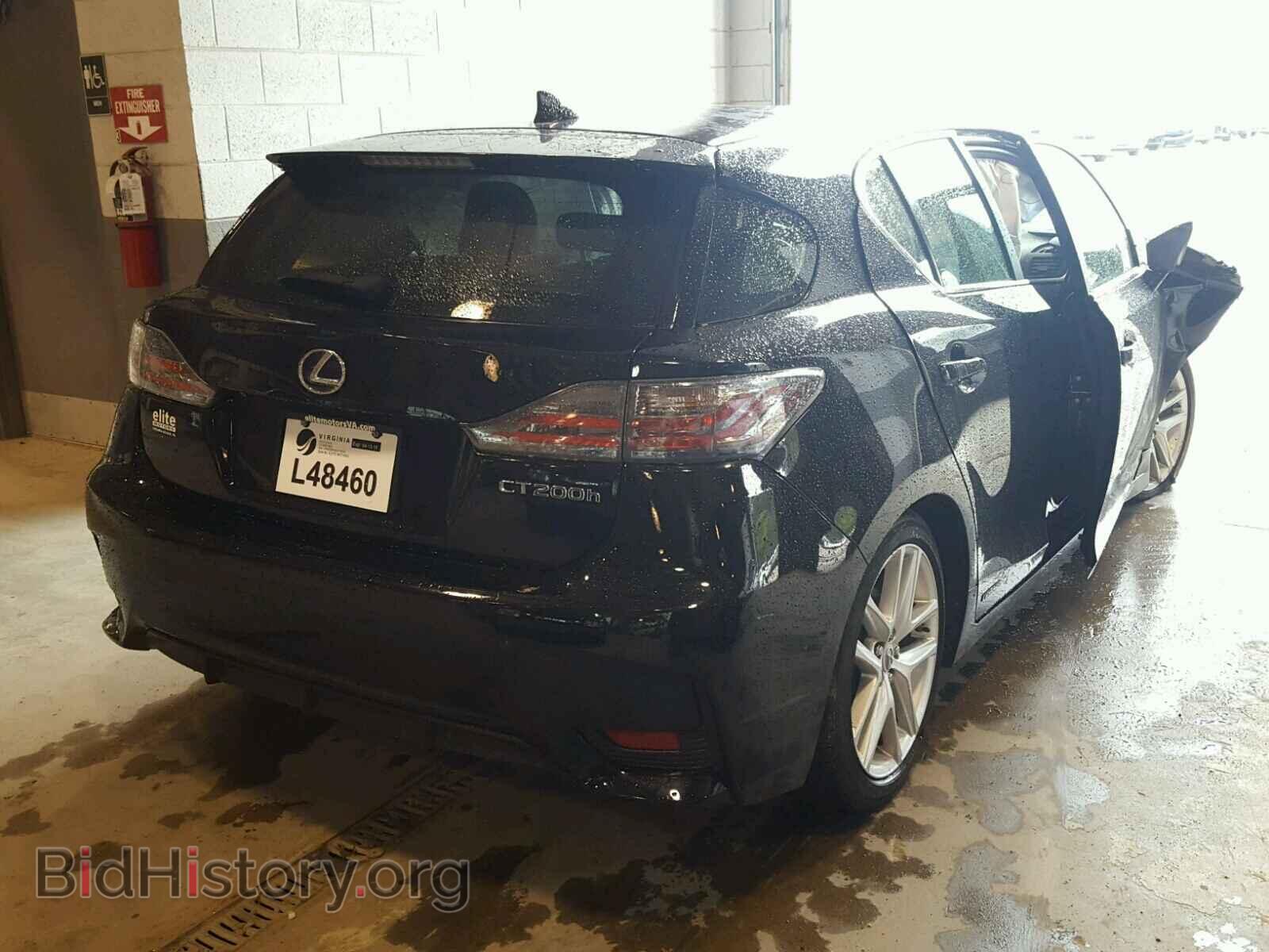 2014 LEXUS CT 200 - VIN: JTHKD5BH9E2189254 - Фото 4
