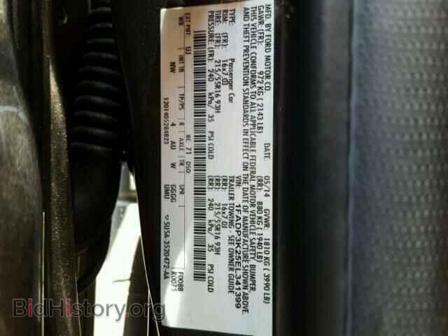 2014 FORD FOCUS - VIN: 1FADP3K25EL341399 - Photo 10