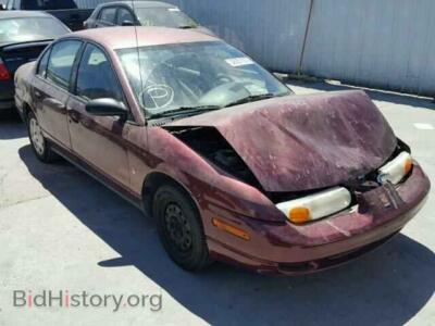 2001 Saturn SL/SL1/SL2 SL1, темно-бордовый — VIN 1G8ZH52851Z266170, Copart