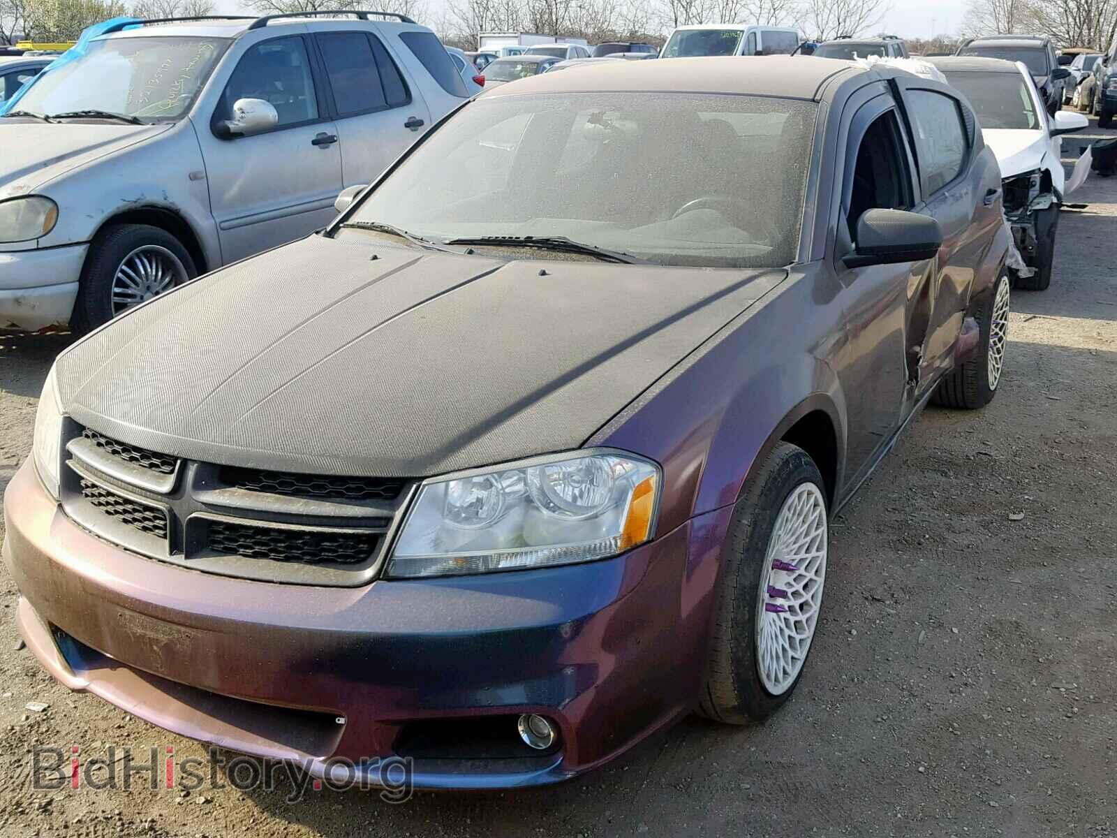 2011 DODGE AVENGER - VIN: 1B3BD1FG5BN543861 - Фото 2