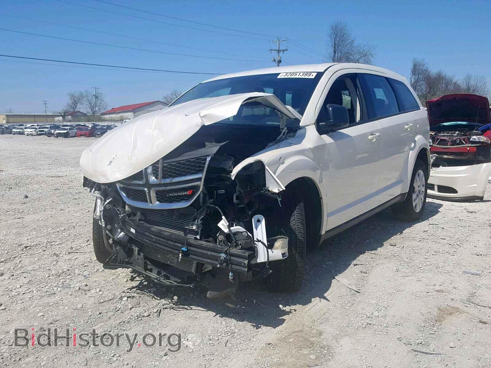 2015 DODGE JOURNEY SE - VIN: 3C4PDCABXFT700012 - Фото 2