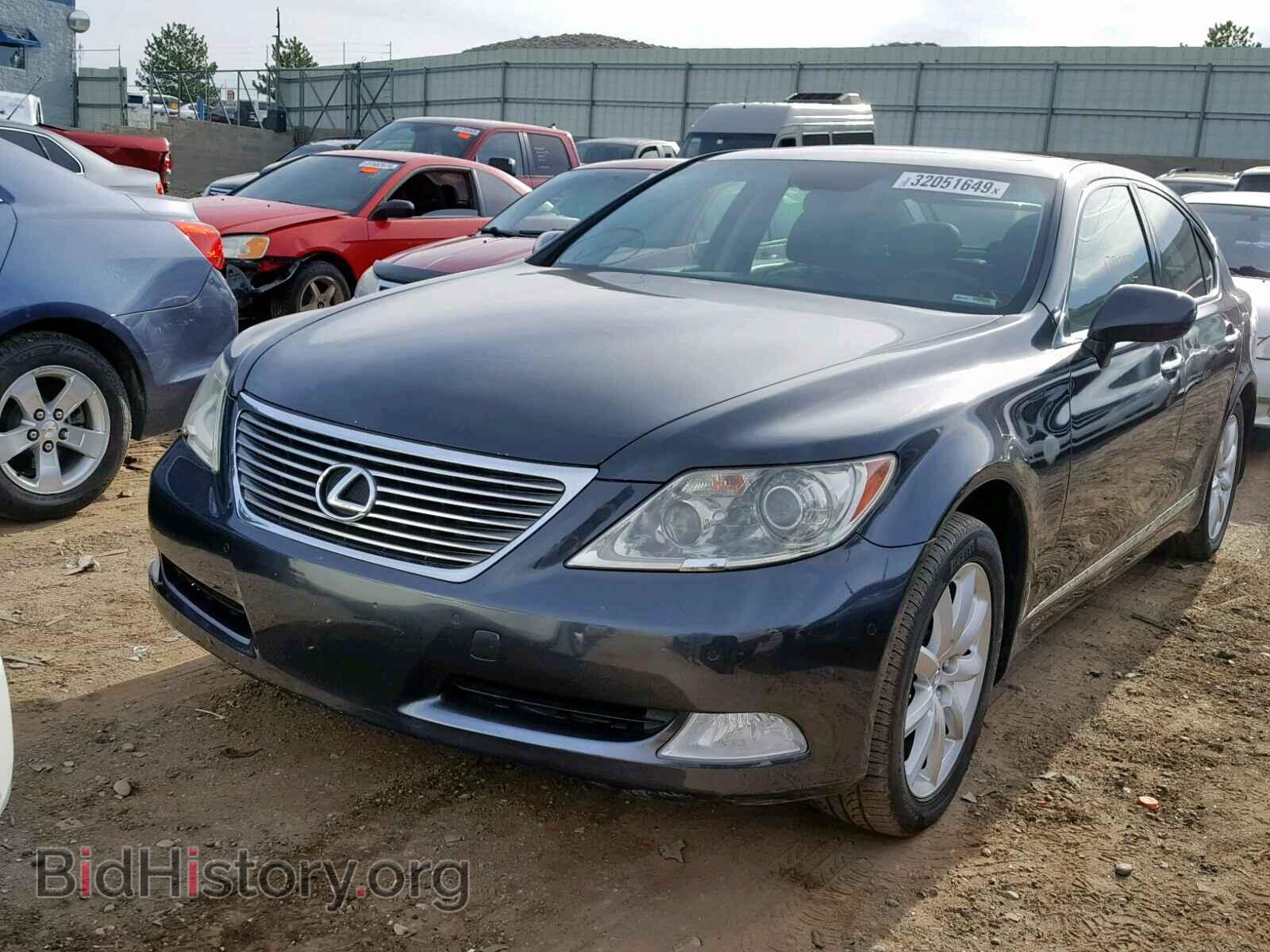 2008 LEXUS LS460 - VIN: JTHBL46F485078605 - Фото 2