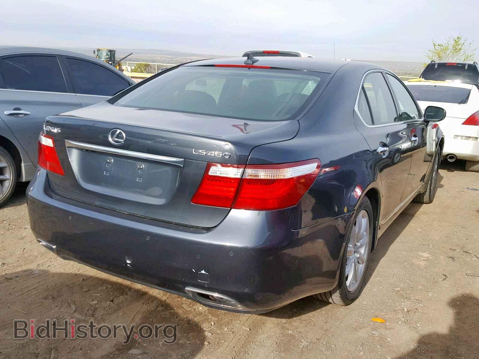 2008 LEXUS LS460 - VIN: JTHBL46F485078605 - Фото 4