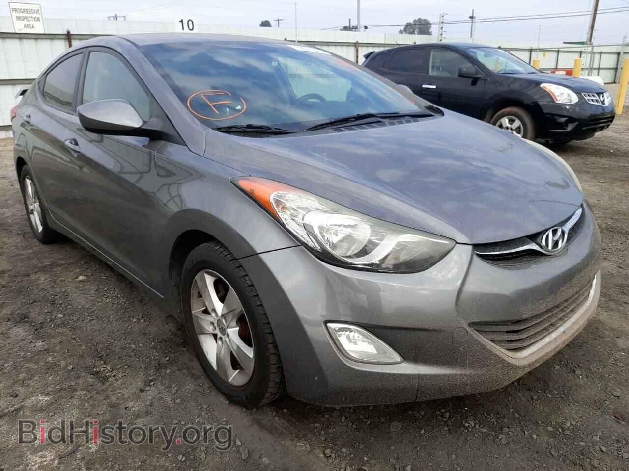 Photo 5NPDH4AE5CH111159 - HYUNDAI ELANTRA 2012