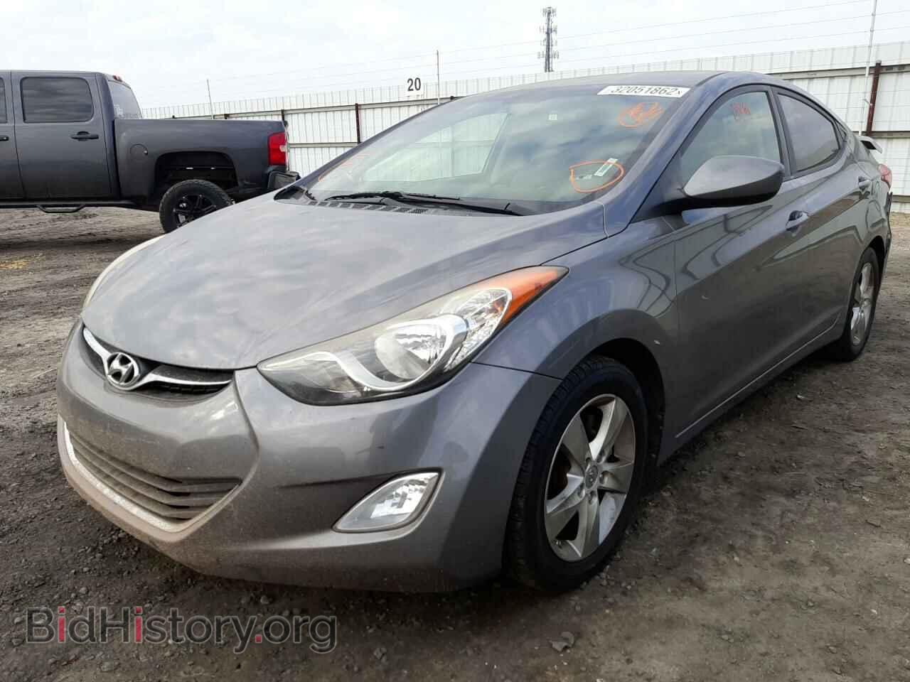 2012 HYUNDAI ELANTRA - VIN: 5NPDH4AE5CH111159 - Фото 2