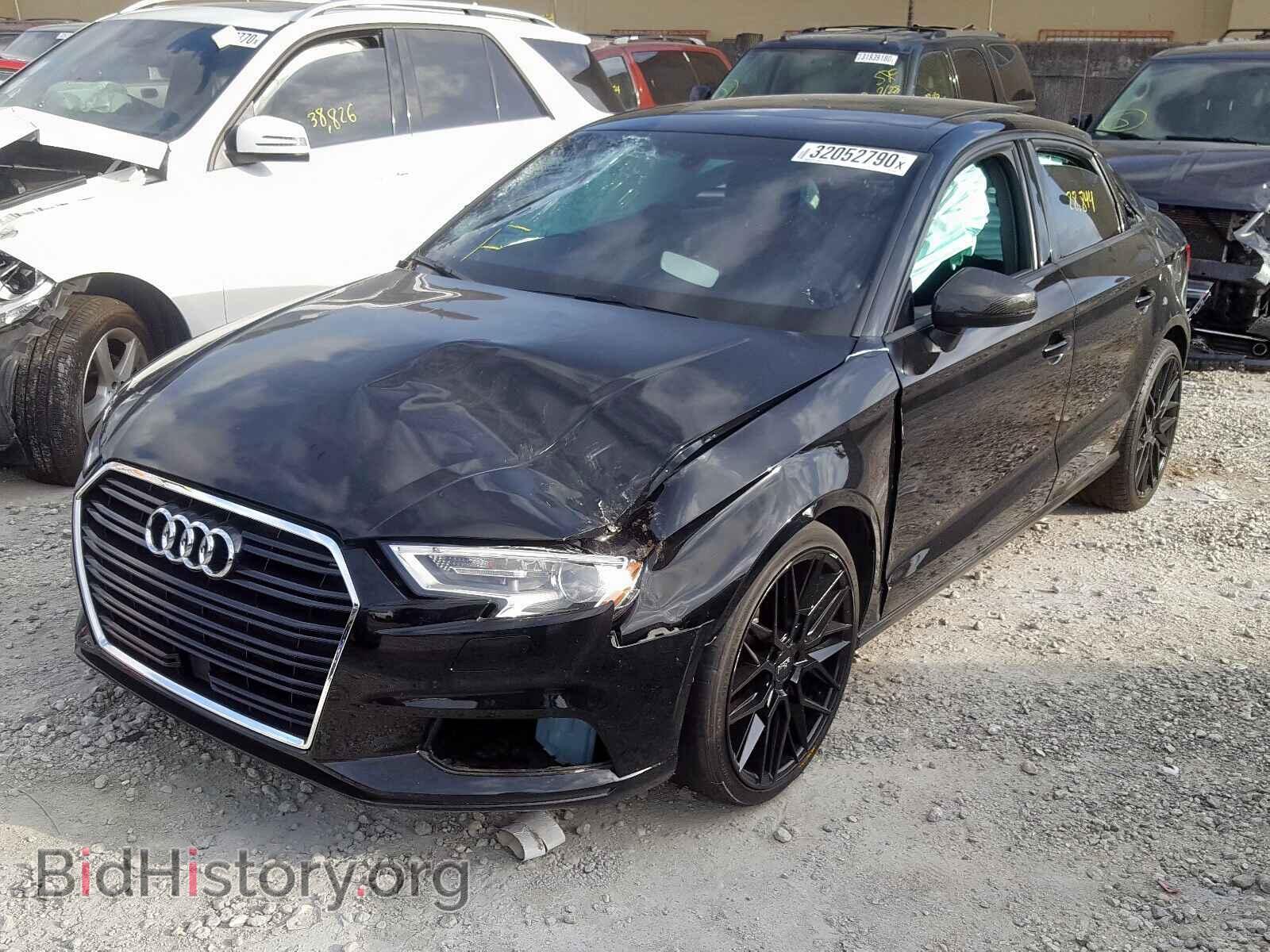 2018 AUDI A3 - VIN: WAUAUGFF3J1038473 - Фото 2