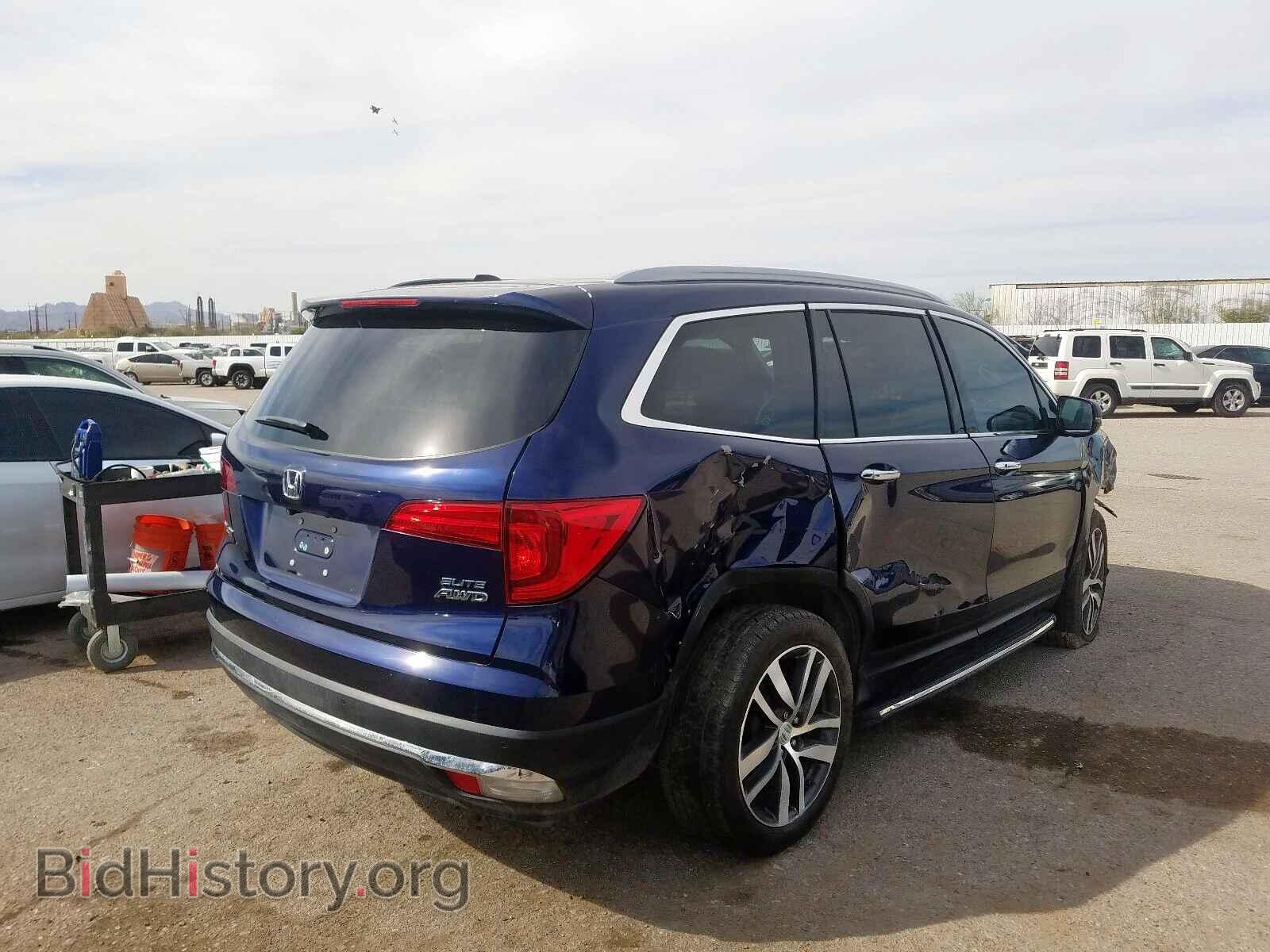 2016 HONDA PILOT - VIN: 5FNYF6H04GB068189 - Фото 4