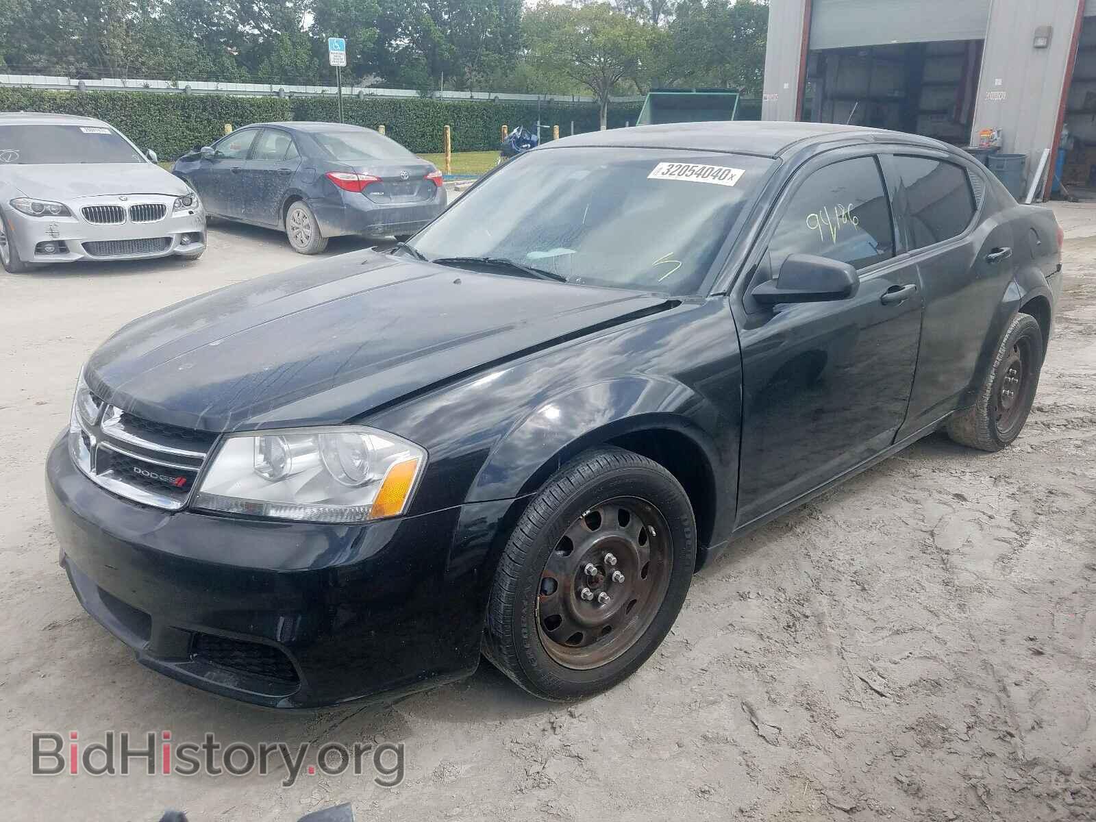 2014 DODGE AVENGER - VIN: 1C3CDZAB5EN190687 - Фото 2
