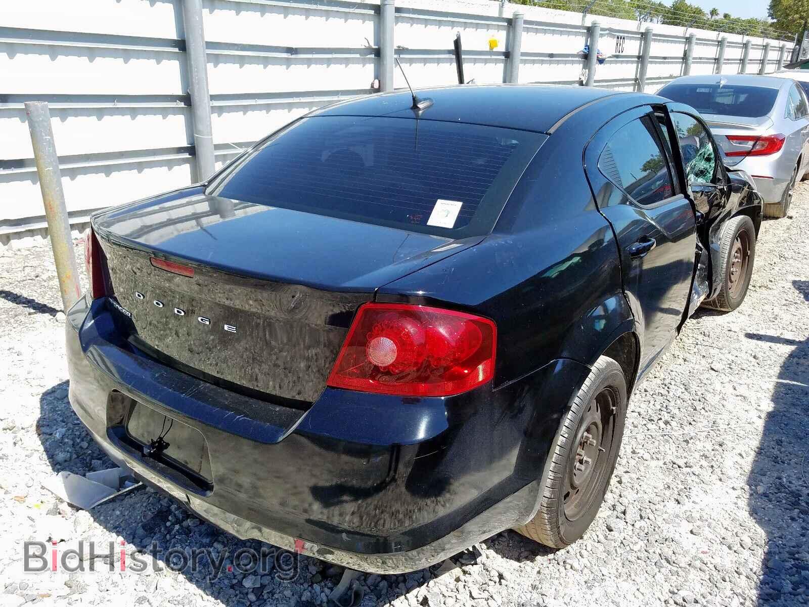 2014 DODGE AVENGER - VIN: 1C3CDZAB5EN190687 - Фото 4