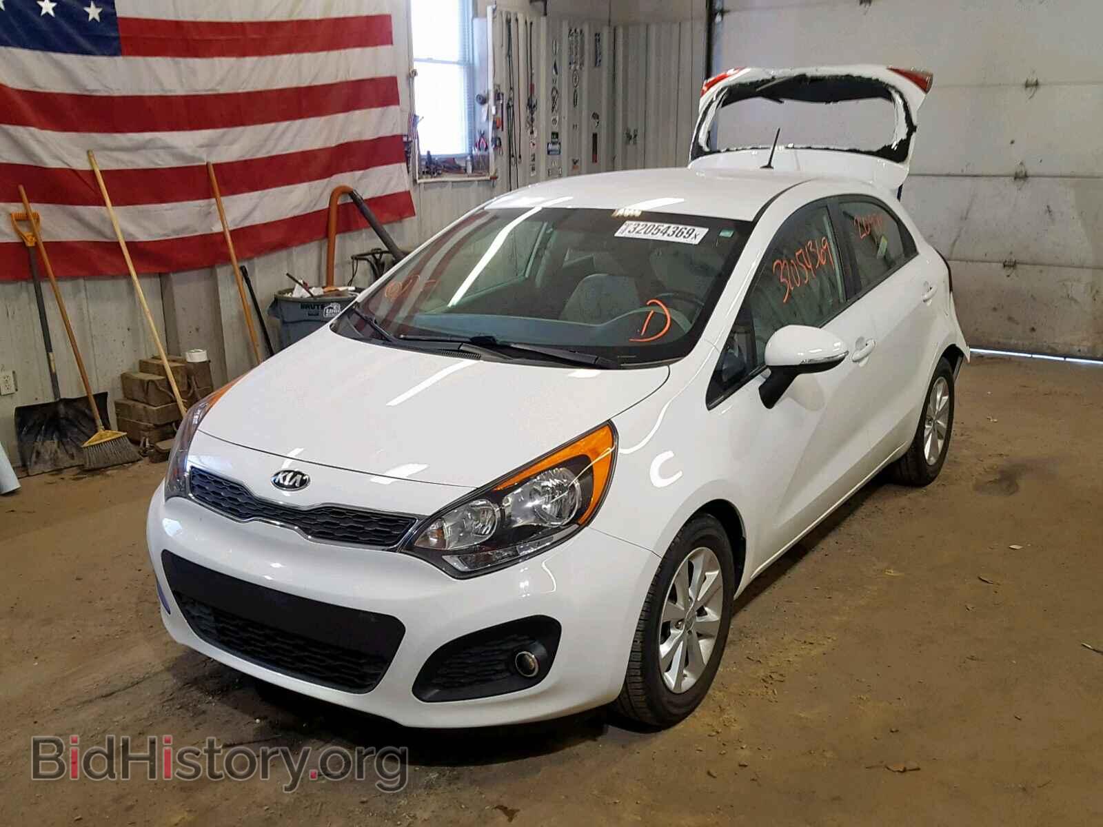 2014 KIA RIO - VIN: KNADN5A35E6333627 - Фото 2