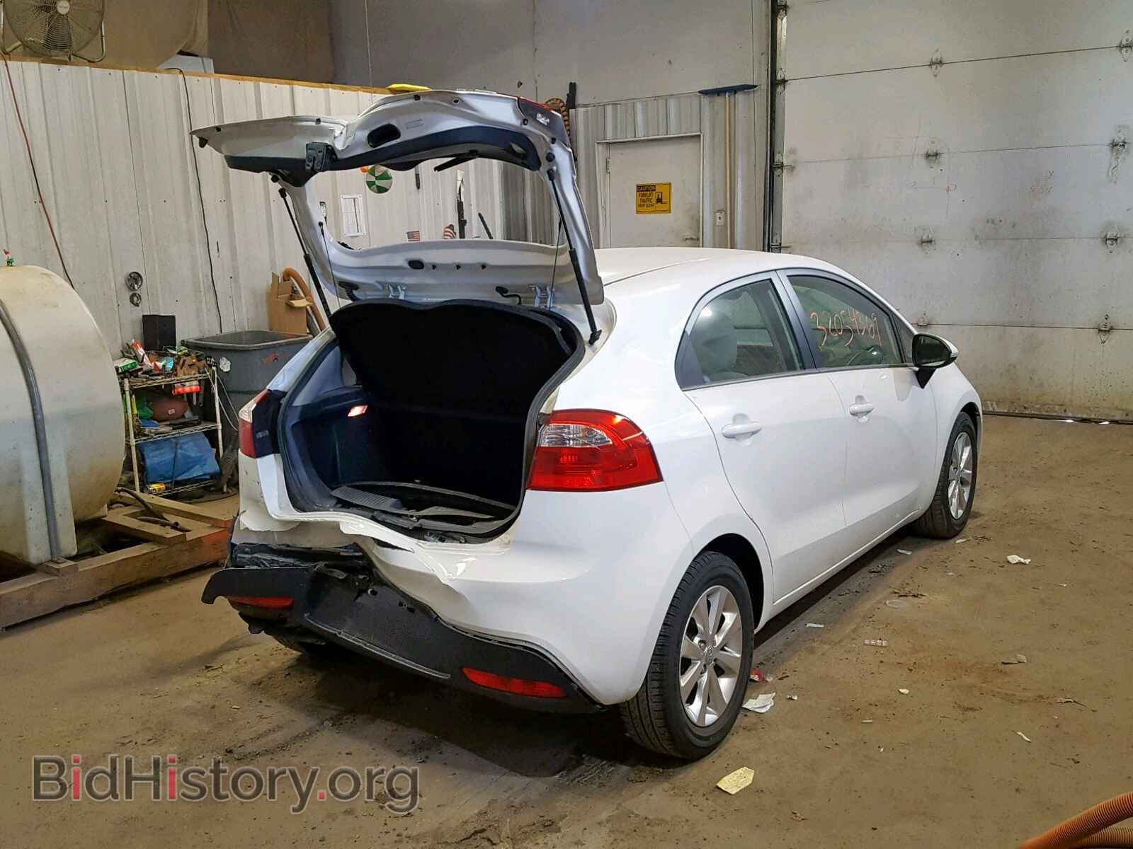 2014 KIA RIO - VIN: KNADN5A35E6333627 - Фото 4