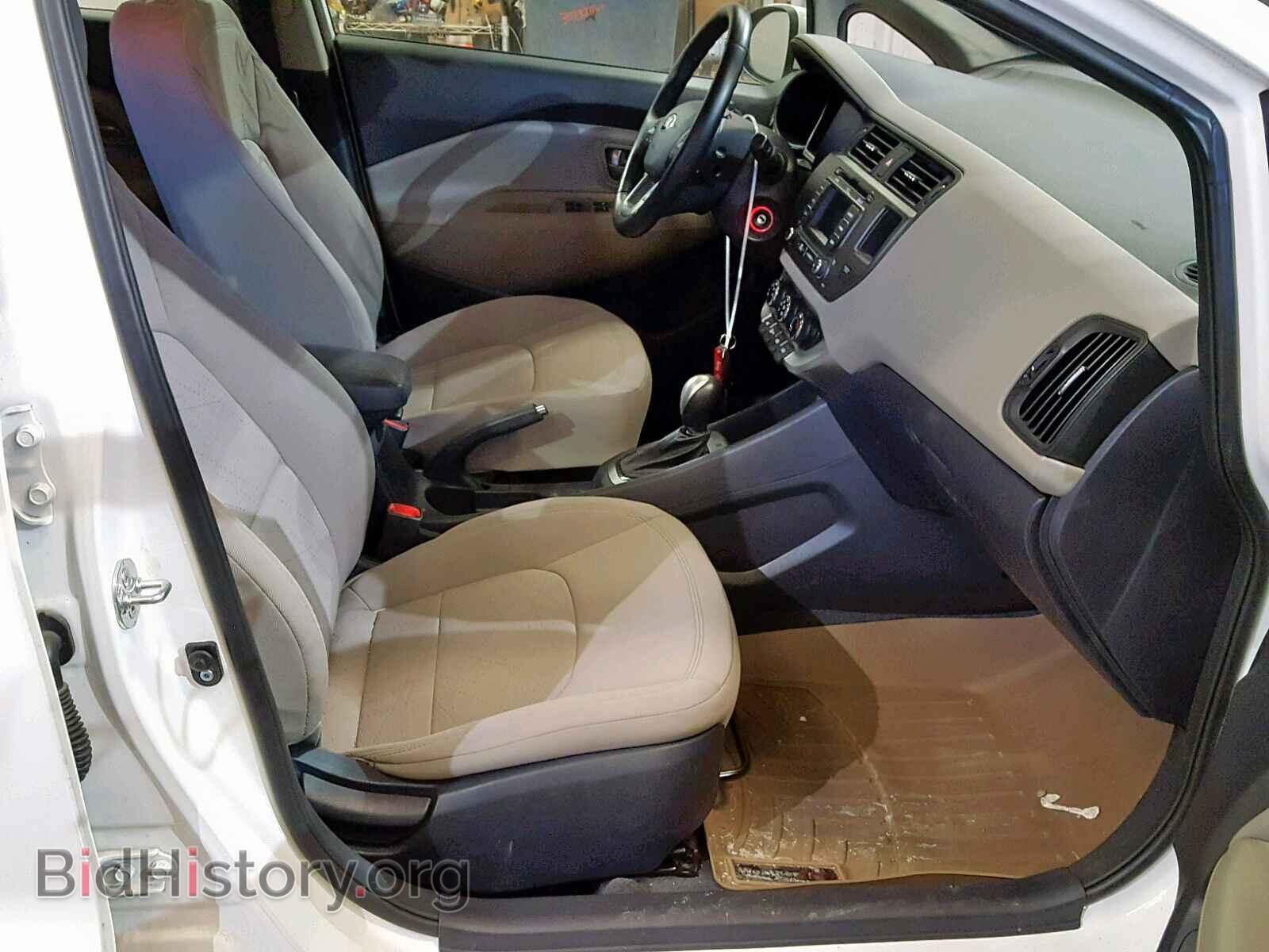 2014 KIA RIO - VIN: KNADN5A35E6333627 - Фото 5